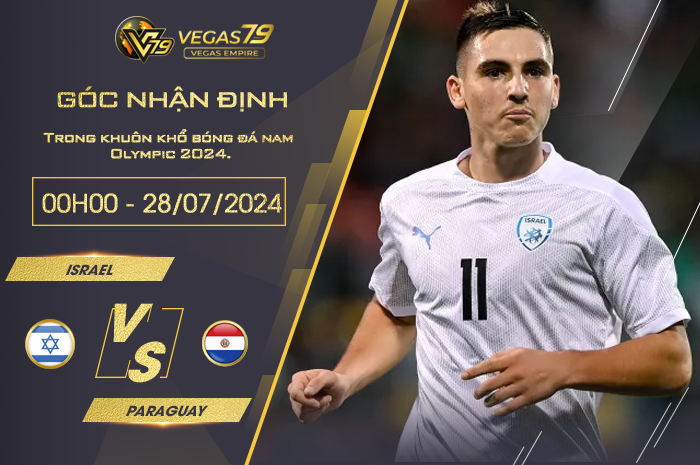 Nhận định Israel vs Paraguay 00h00 ngày 28/07